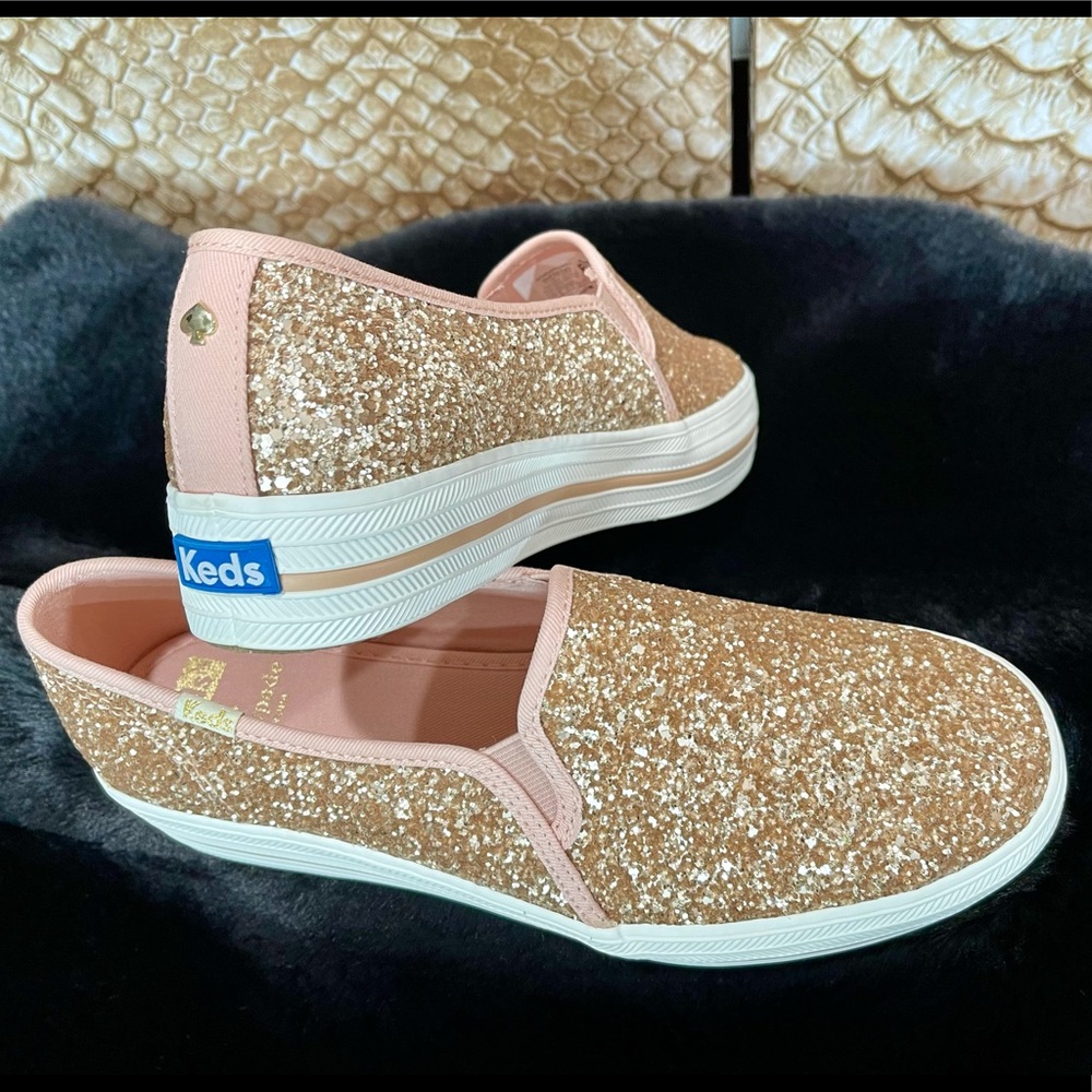 Keds x kate spade
TRIPLE DECKER KATE SPADE GLITTER - Picture 14 of 16